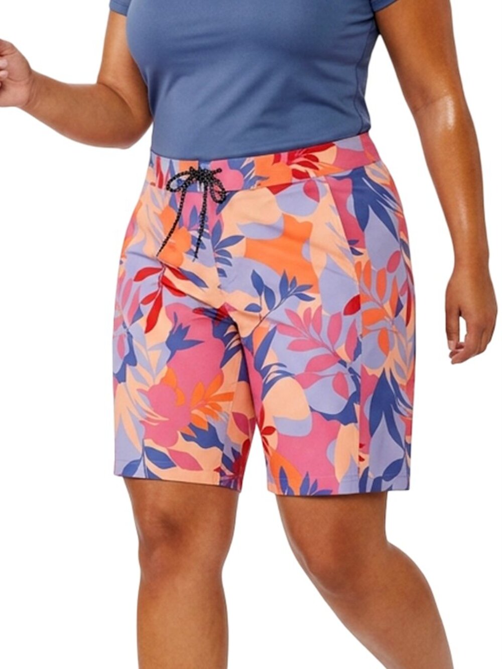 Columbia Pleasant Creek Utility Board Shorts Swim Trunks Lace Up Floral XL NWT